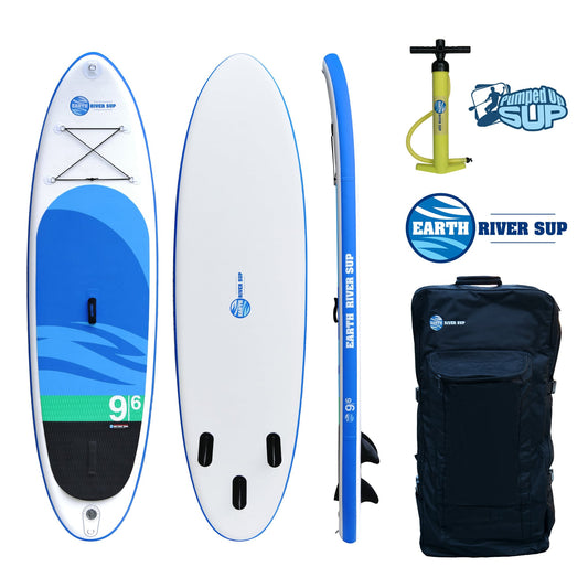 Earth River SUP 9-6 SKYLAKE Inflatable Paddle Board 2017 (9'6"x31"x5")
