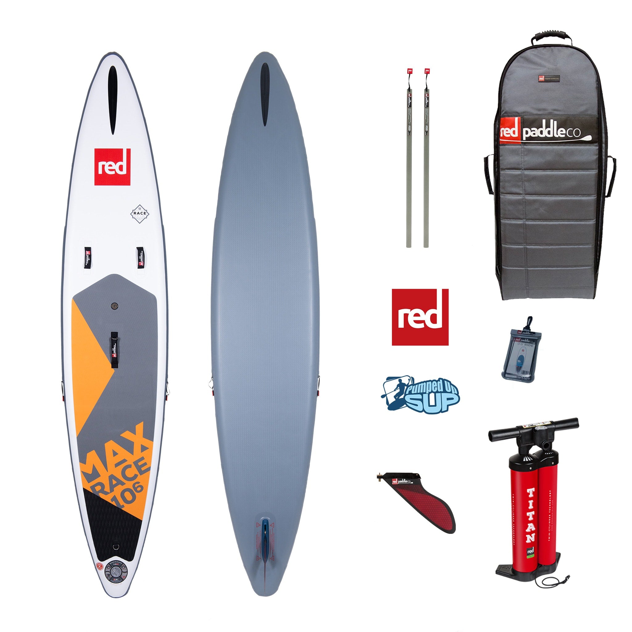 サーフィン・ボディボード red paddle co MAX RACE 10'6\" x 24\" Red Paddle Co MAX RACE 10'6