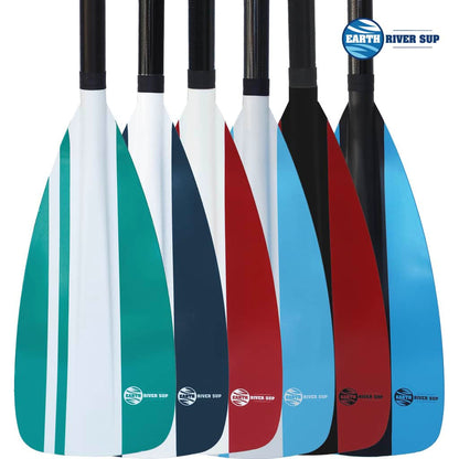 Earth River SUP NRF Blade + FIBERGLASS Shaft 3 Piece Travel Paddle