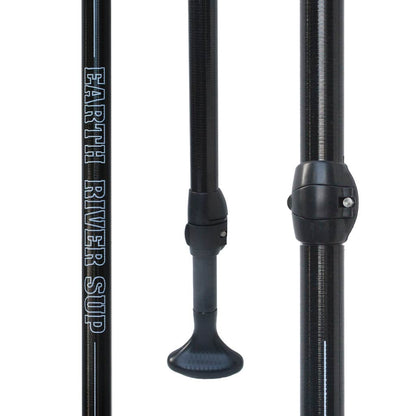 Earth River SUP NRF Blade + FIBERGLASS Shaft 2 Piece Adjustable Paddle