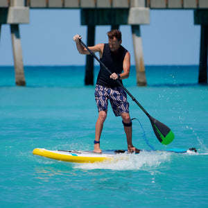 ERS CARBON 95 SUP PADDLE - 3 PIECE OR 1 PIECE OPTION (GEN-3) - GREEN
