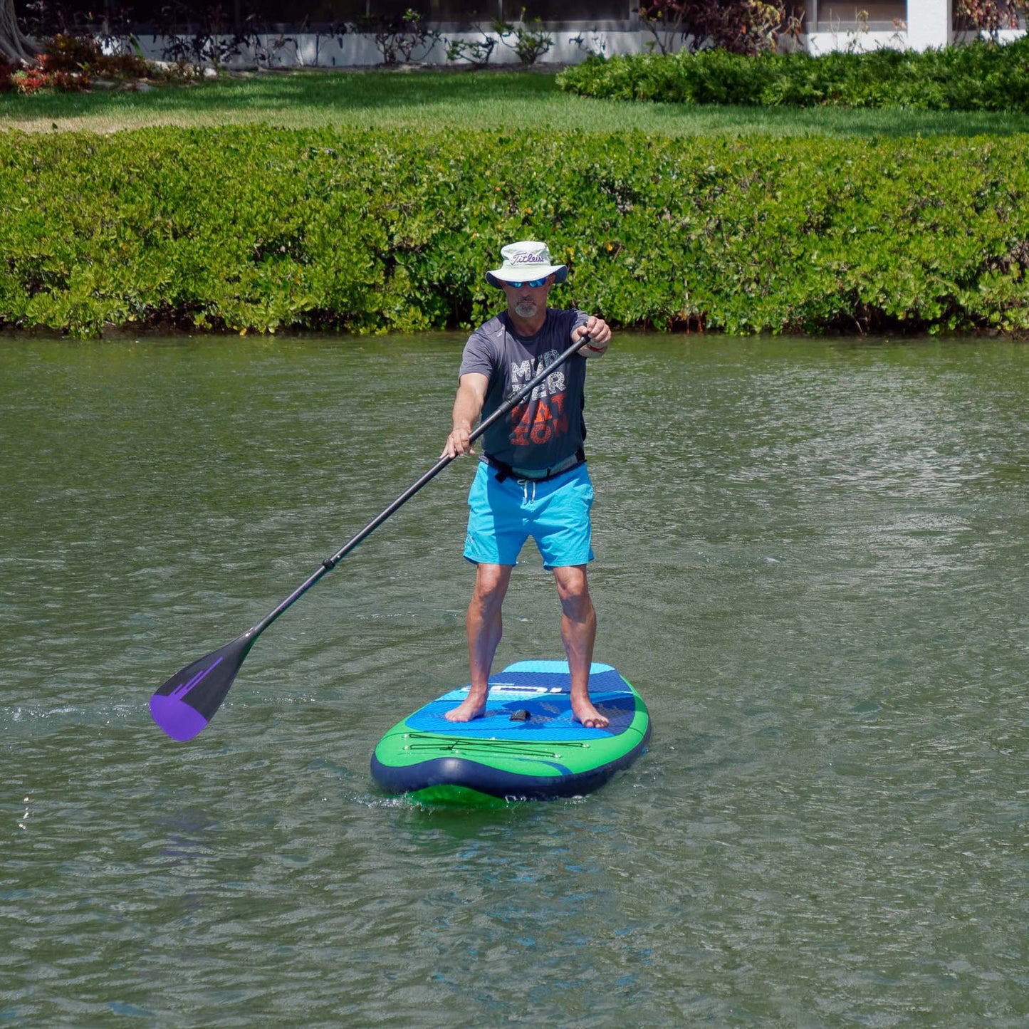 Earth River SUP DUAL 10-0 X3 (GEN 3) GREEN Inflatable Paddle Board (10'0"x33"x6")