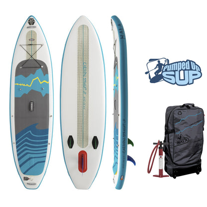 HALA CARBON STRAIGHT UP Inflatable SUP (10'6 x 32" x 6")
