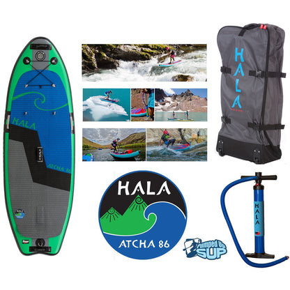 HALA ATCHA STOMP 86 Inflatable SUP (8'6" x 34" x 6")