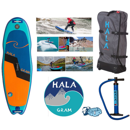 HALA GRAM Inflatable SUP (8'0" x 30" x 4.75")