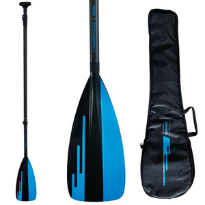 EARTH RIVER SUP HYBRID SUP PADDLE - BLUE - "B" Stock