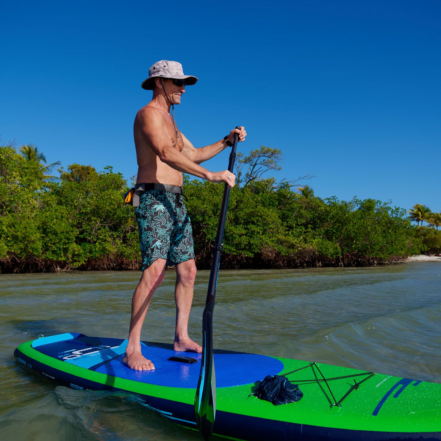 ERS HYBRID 85 SUP PADDLE -  3 PIECE OR 2 PIECE OPTIONS (GEN-3) - BLUE