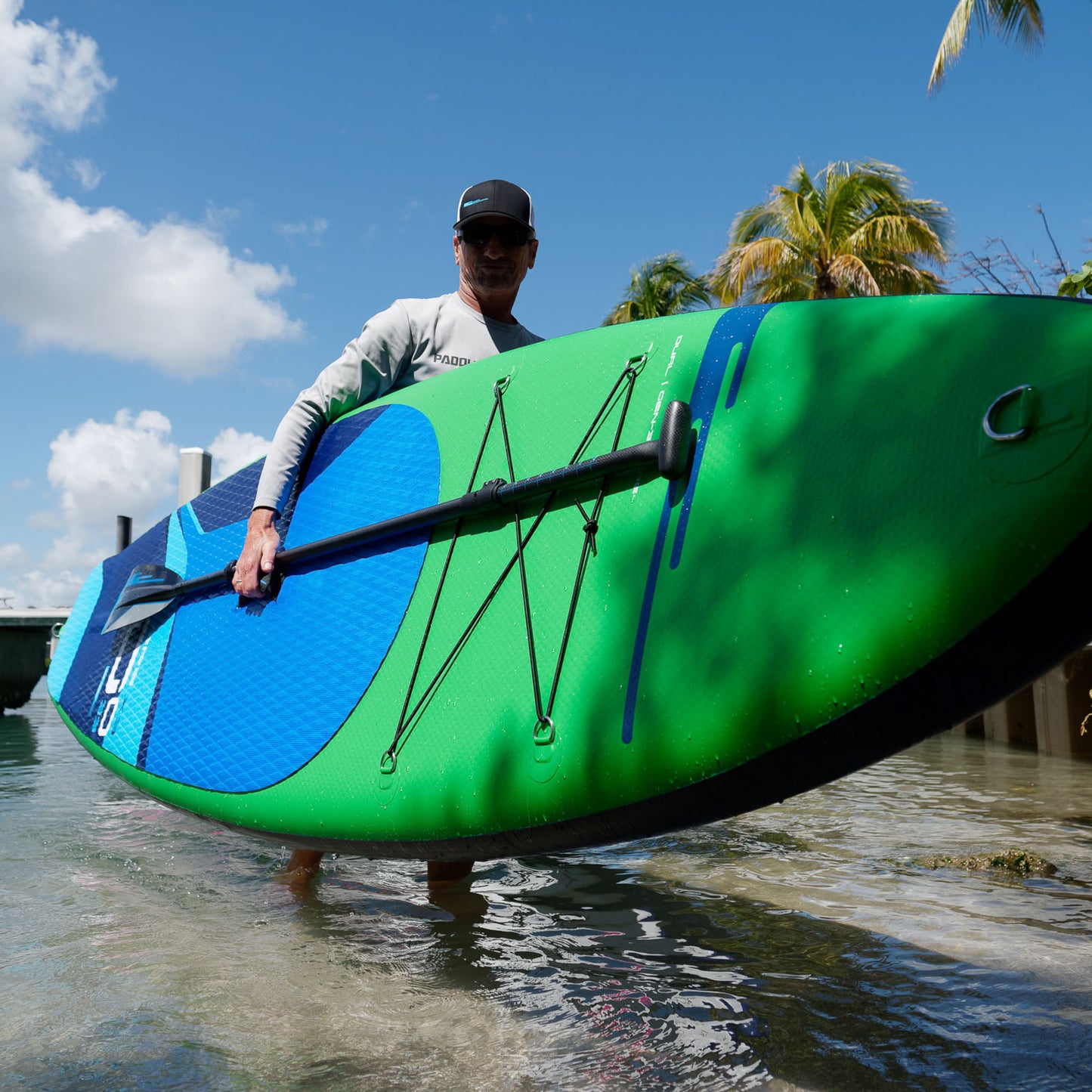 ERS HYBRID 85 SUP PADDLE -  3 PIECE OR 2 PIECE OPTIONS (GEN-3) - BLUE