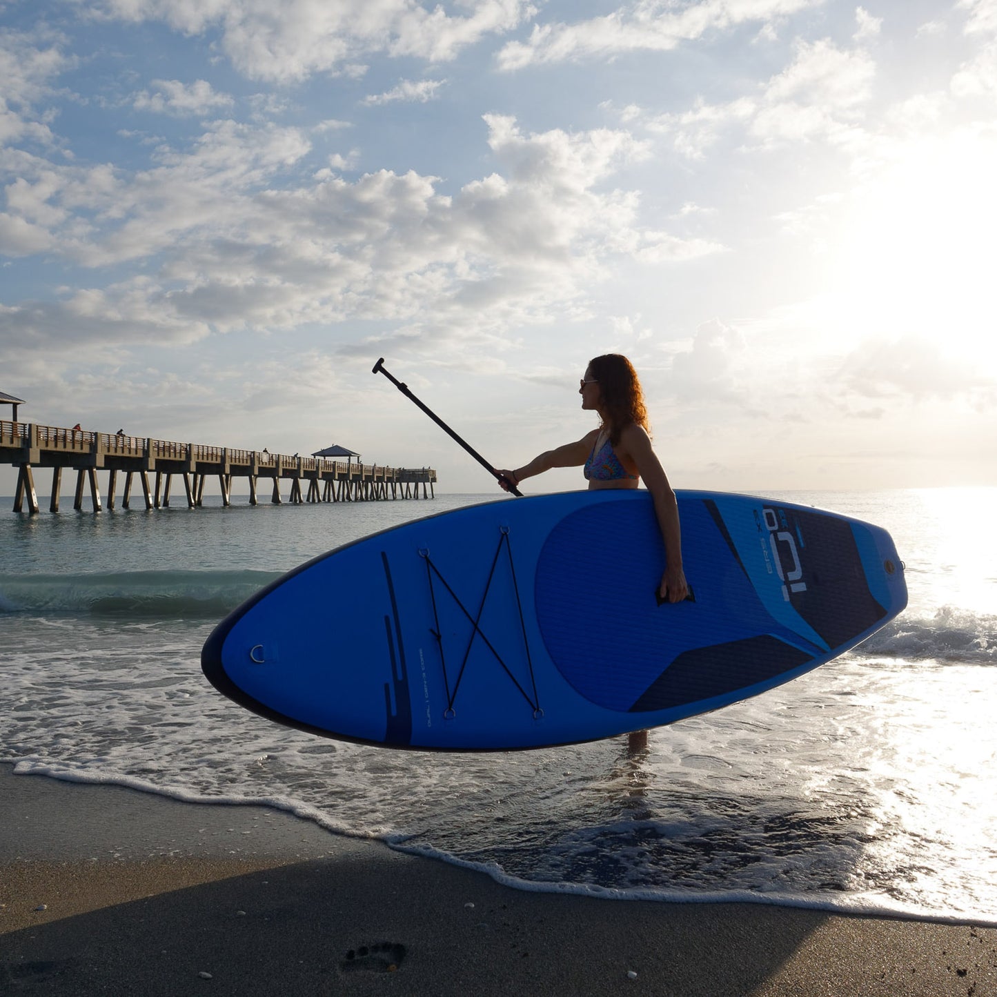 ERS HYBRID 85 SUP PADDLE -  3 PIECE OR 2 PIECE OPTIONS (GEN-3) - BLUE
