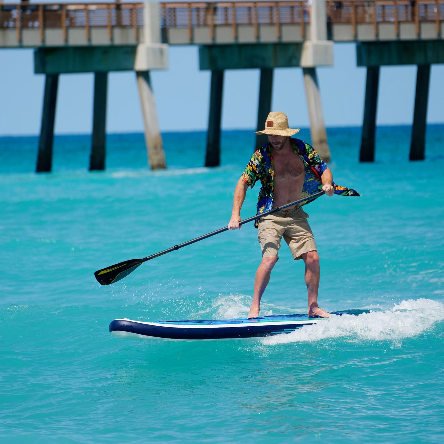ERS HYBRID 85 SUP PADDLE -  3 PIECE (GEN-3) - YELLOW