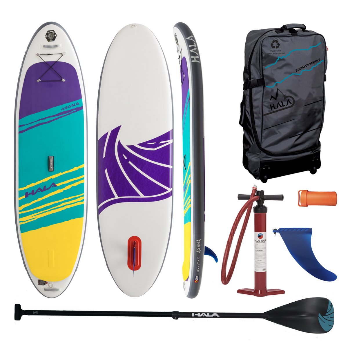 OPEN BOX HALA ASANA Inflatable SUP (10'6" x 34" x 6") 2022