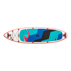 HALA CARBON STRAIGHT UP Inflatable SUP (10'6 x 32" x 6")