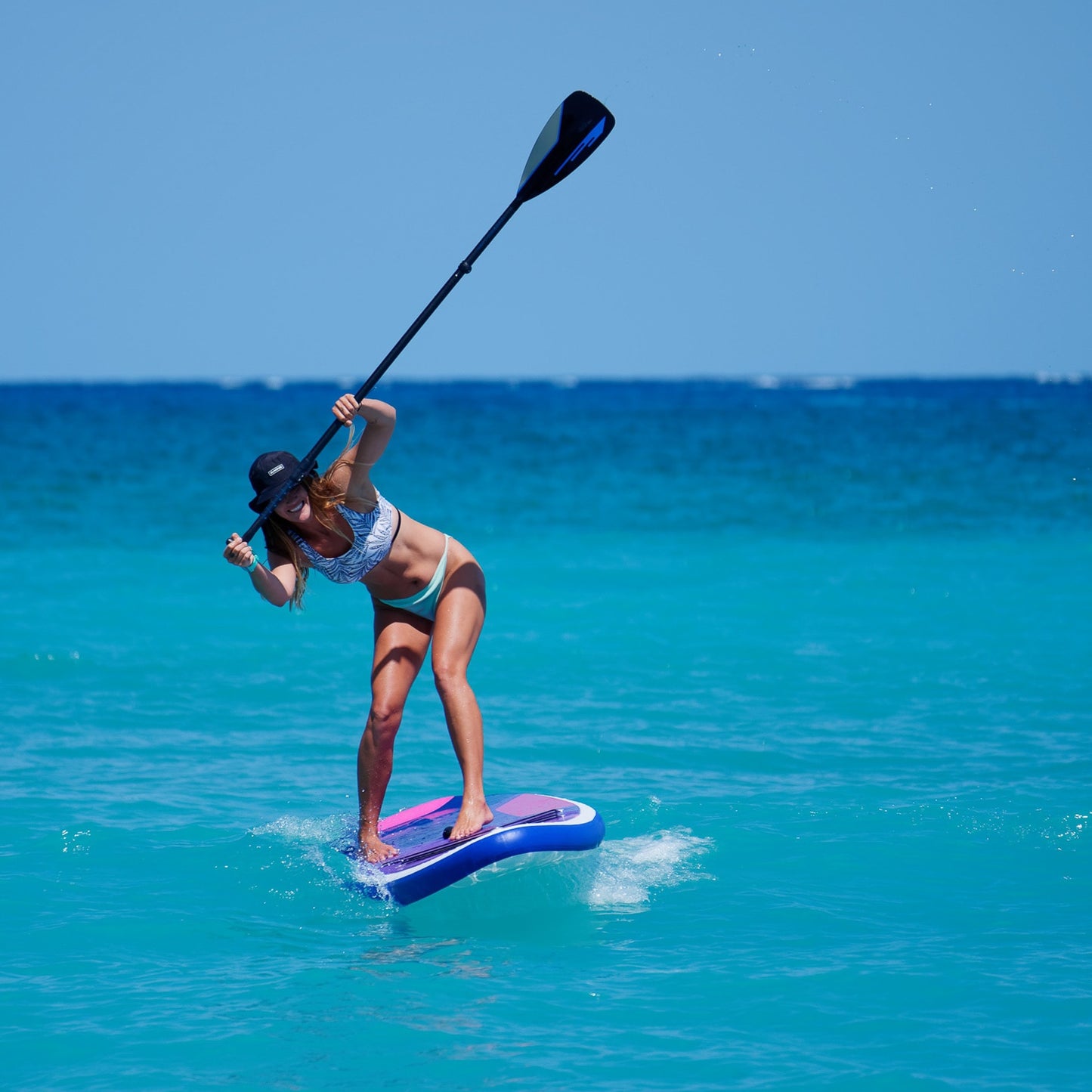 ERS HYBRID 85 SUP PADDLE -  1|2|3 PIECE OPTIONS (GEN-3) - DARK BLUE
