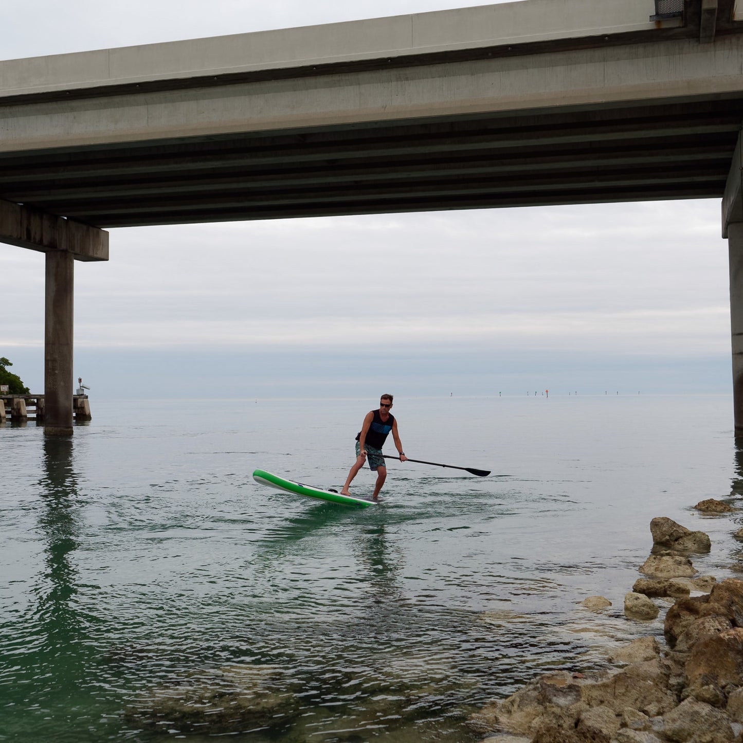 ERS HYBRID 85 SUP PADDLE -  1|2|3 PIECE OPTIONS (GEN-3) - DARK BLUE