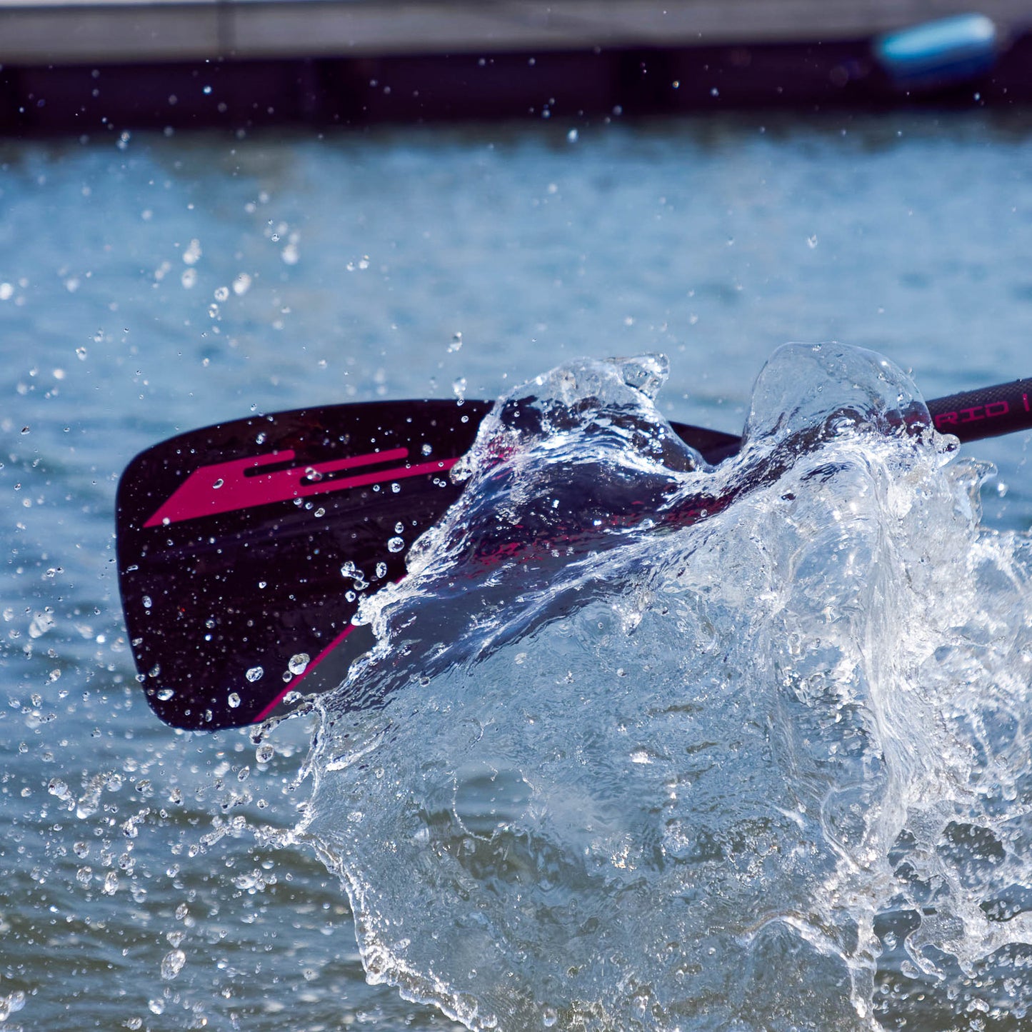 ERS HYBRID 85 SUP PADDLE -  3 PIECE (GEN-3) - MAGENTA