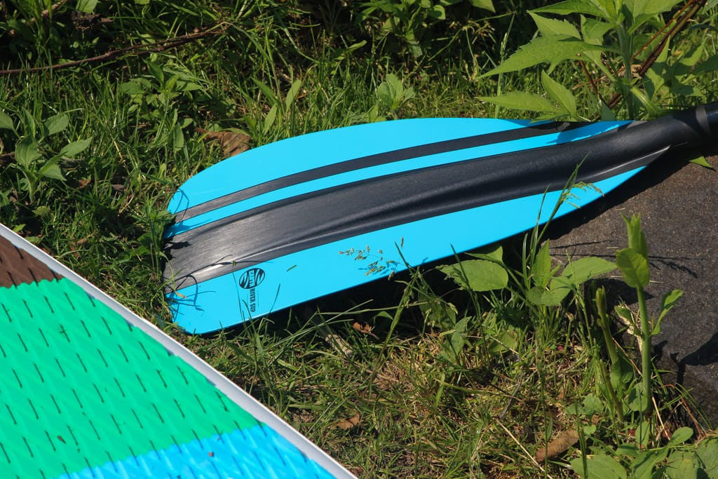 Earth River SUP NRF Blade + CARBON Shaft 3 Piece Travel Paddle