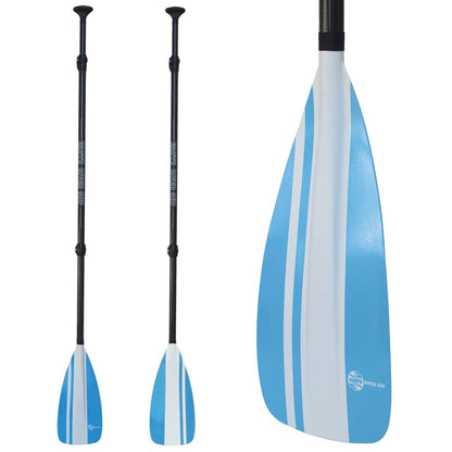 Earth River SUP NRF Blade + FIBERGLASS Shaft 3 Piece Travel Paddle
