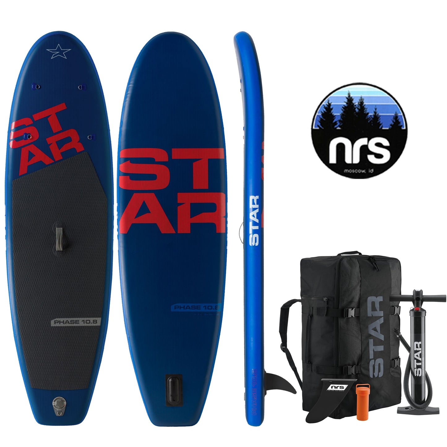NRS STAR PHASE 10'8"x35" Inflatable Stand Up Paddle Board SUP