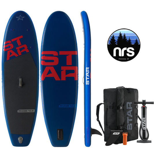 NRS STAR PHASE 10'8"x35" Inflatable Stand Up Paddle Board SUP