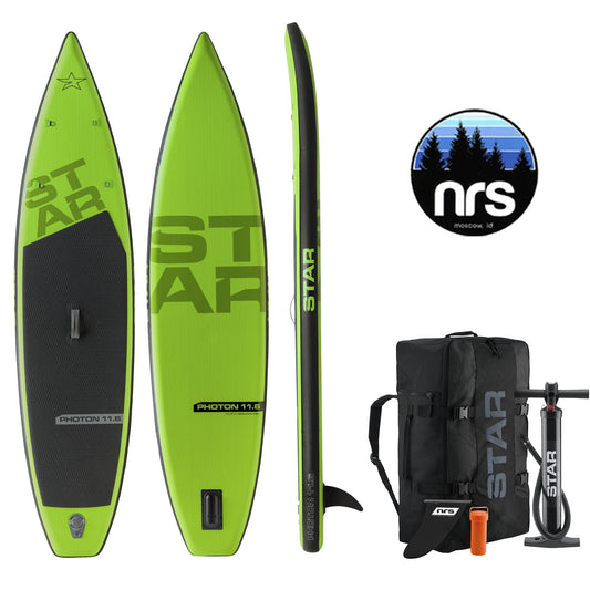 NRS STAR PHOTON 11'6"x32" Inflatable Stand Up Paddle Board SUP