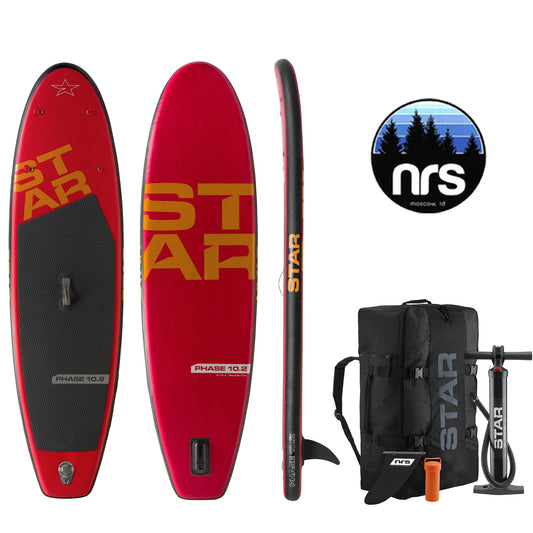 NRS STAR PHASE 10'2"x32" Inflatable Stand Up Paddle Board SUP
