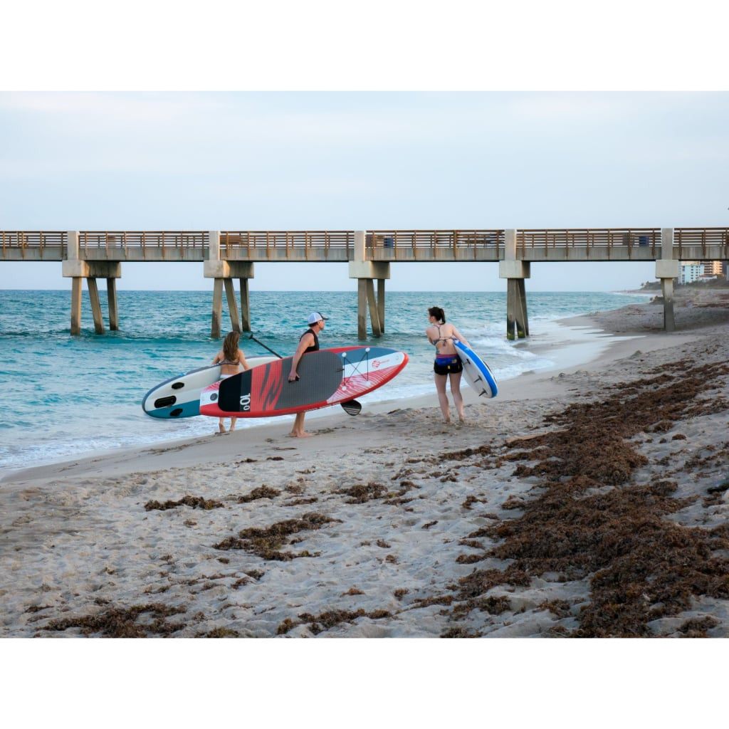 Earth River SUP 10-0 V-II Inflatable Paddle Board 2017 (10'0"x33"x6") CODE RED