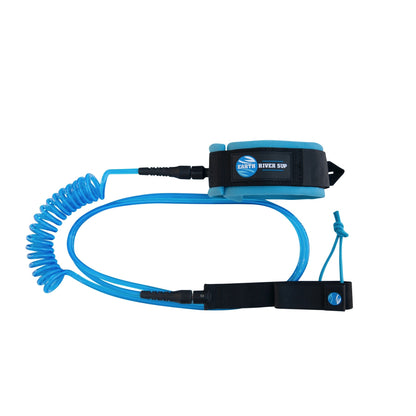 Earth River SUP 10FT HYBRID ANKLE / KNEE LEASH - BLUE