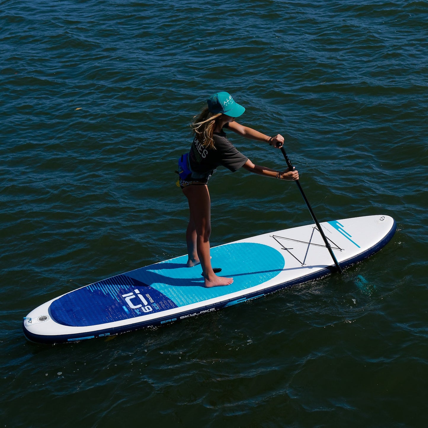 OPEN BOX Earth River SUP SKYLAKE 10-9 S3  AQUA Inflatable Paddle Board