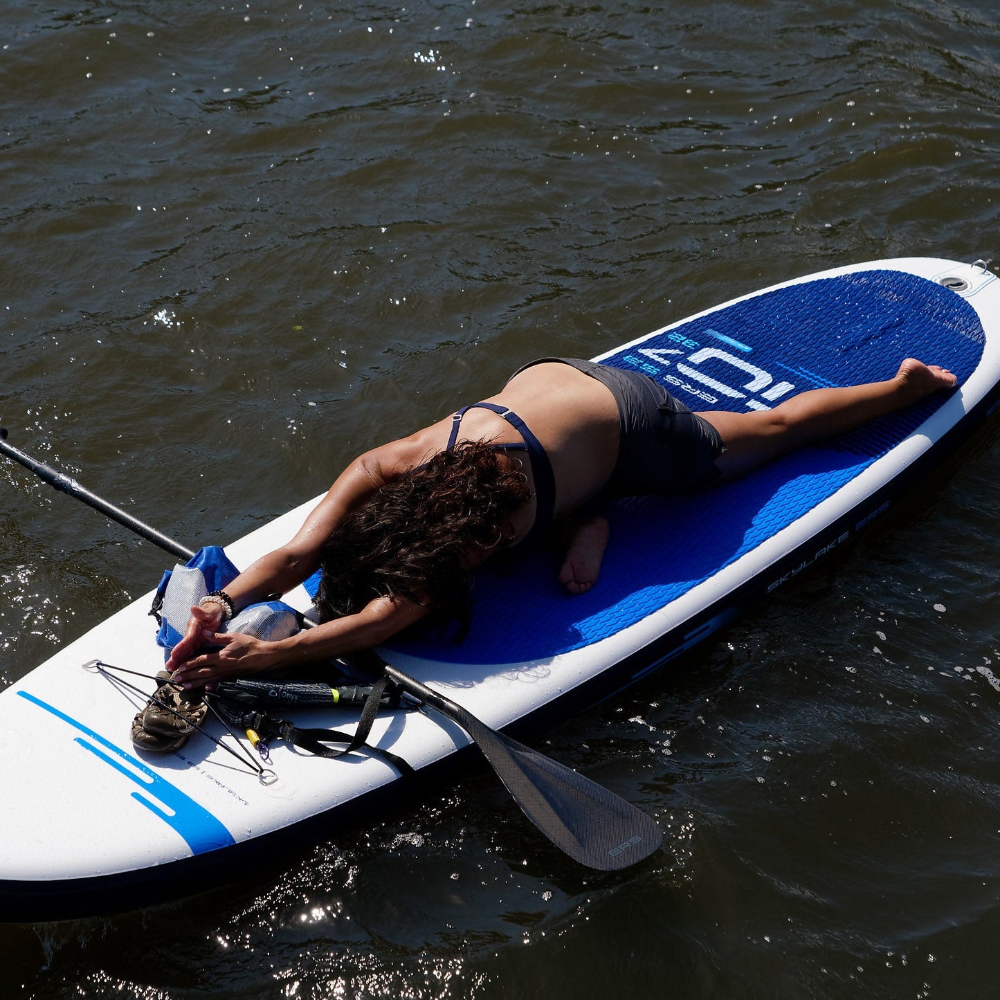 Earth River SUP SKYLAKE 10-7 S3 BLUE Inflatable Paddle Board (10'7"x32"x5")