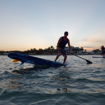 Earth River SUP DUAL 9-6 S3 (Model 2.1) AQUA GREY Inflatable Paddle Board (9'6"x31"x5")