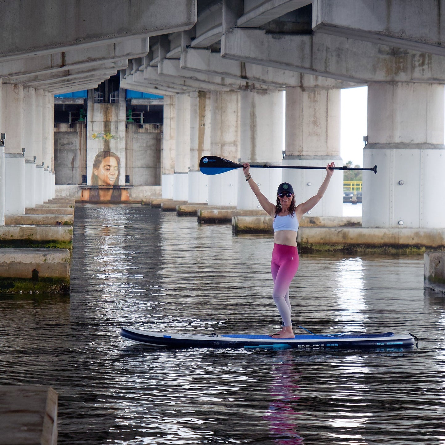 Earth River SUP SKYLAKE 10-7 S3 BLUE Inflatable Paddle Board (10'7"x32"x5")