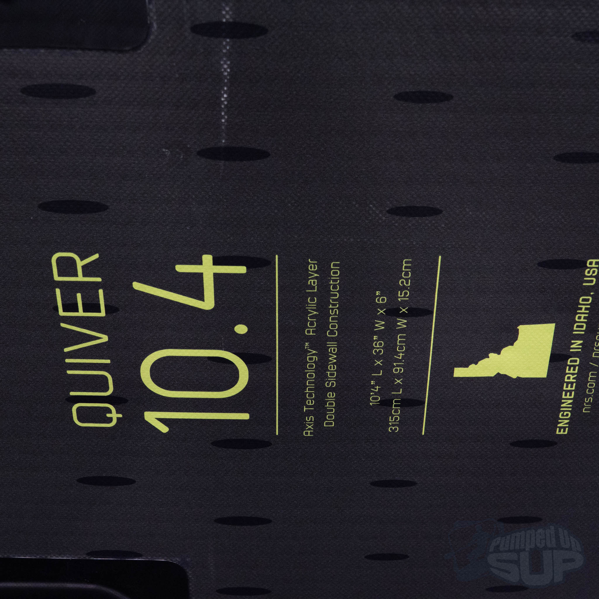 NRS QUIVER 10'4"x36" Inflatable Stand Up Paddle Board SUP