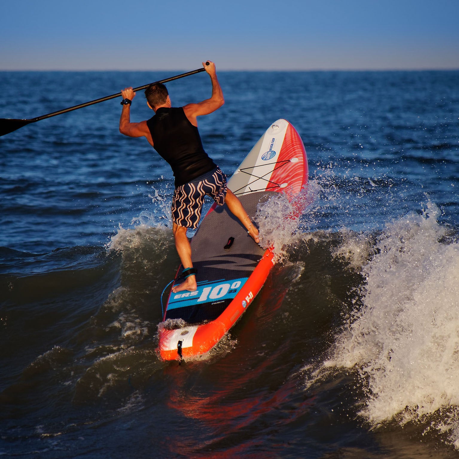 Earth River SUP 10-0 V3 Inflatable Paddle Board 2019/2020 (10'0"x33"x6") RED