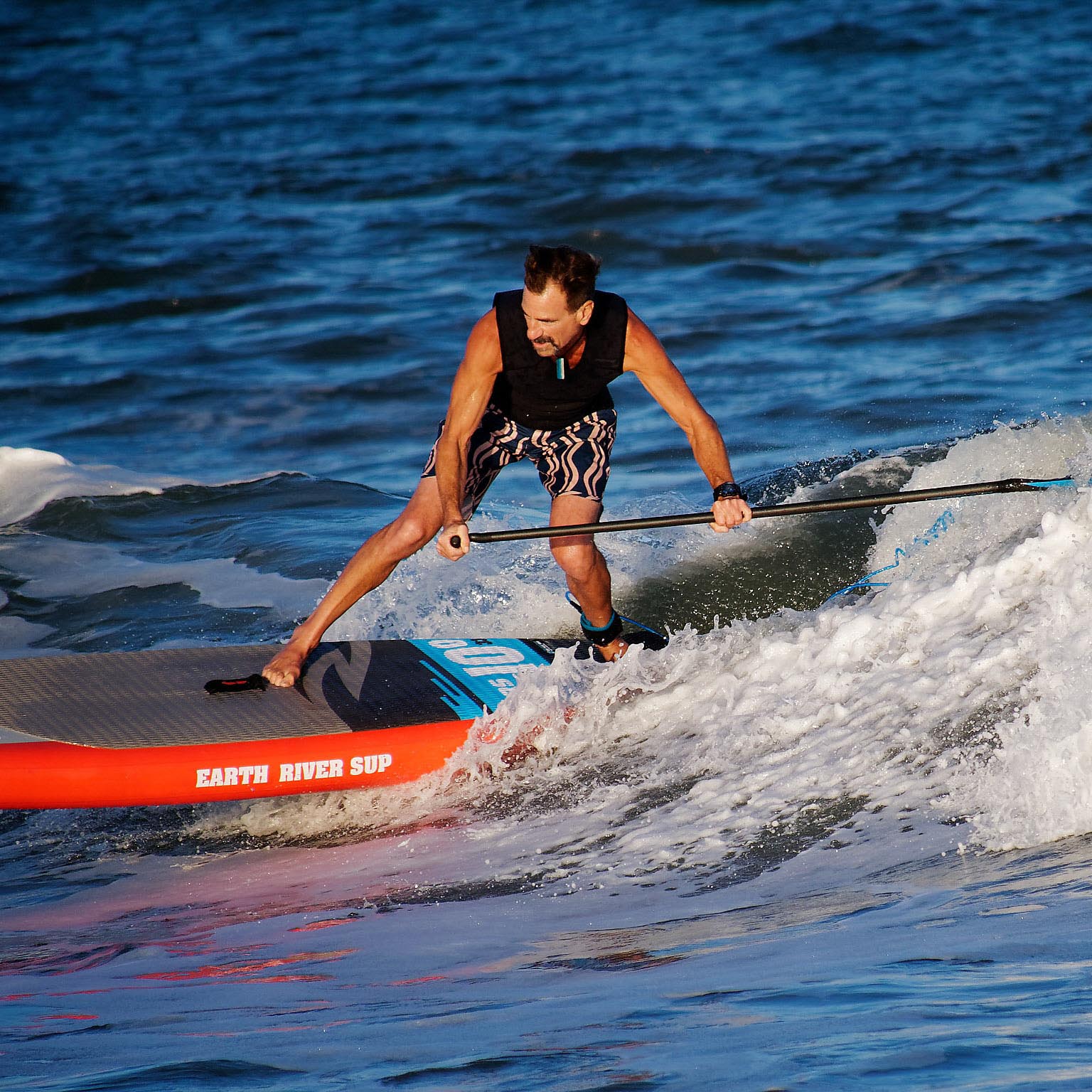 Earth River SUP 10-0 V3 Inflatable Paddle Board 2019/2020 (10'0"x33"x6") RED
