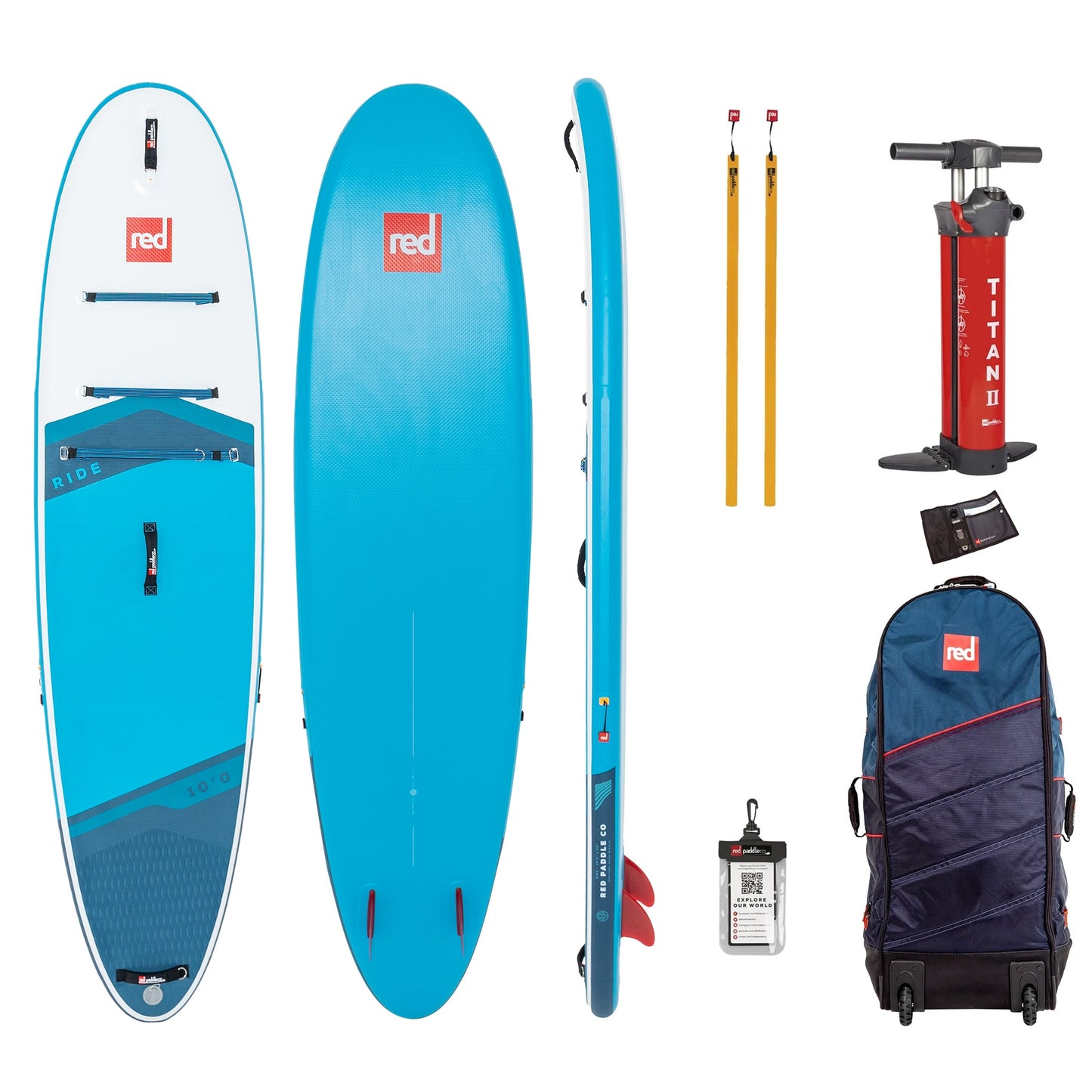 Red Paddle Co 10'0 Ride Inflatable SUP