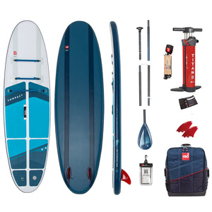 Red Paddle Co 9'6 COMPACT Inflatable Travel SUP Package