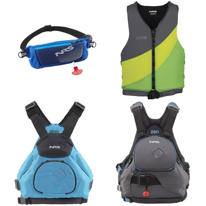ADD a LIFEJACKET or PFD with an NRS board purchase