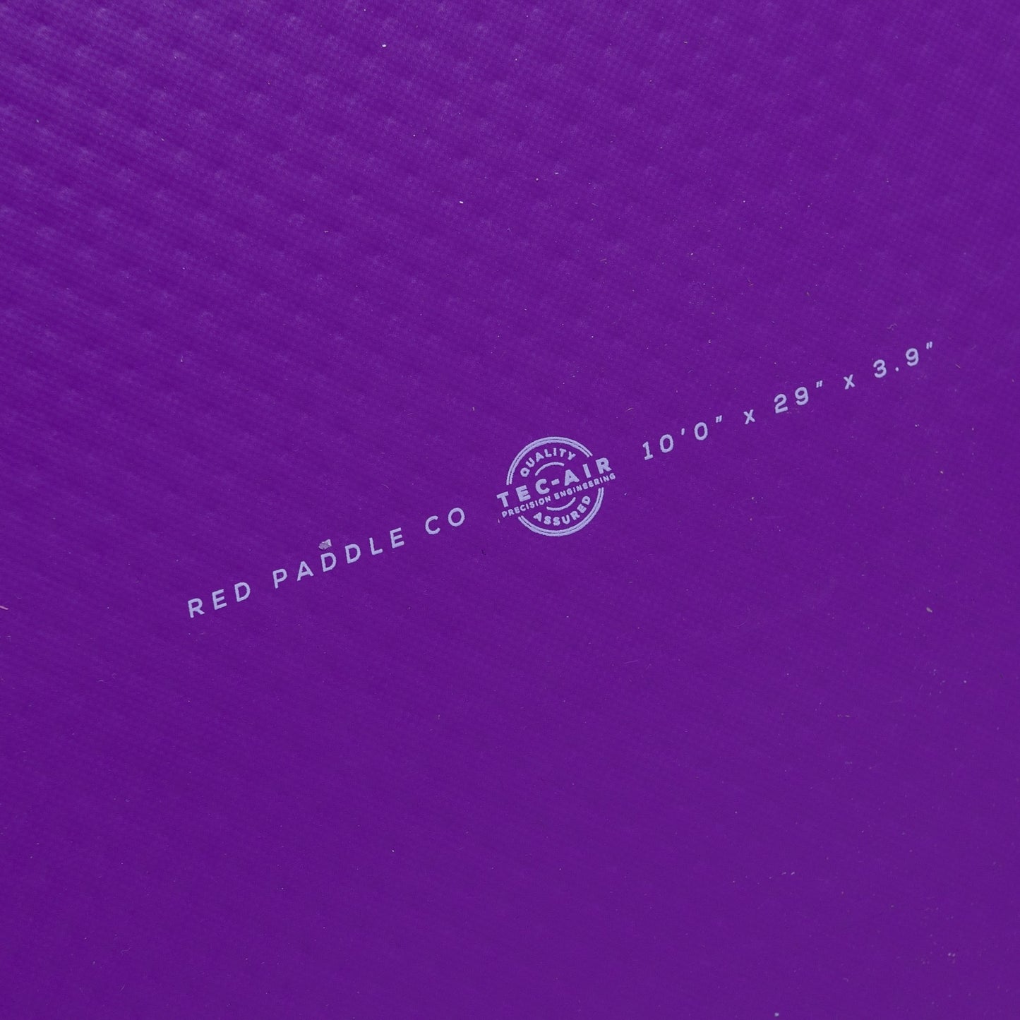 Red Paddle Co 10'0 Ride Purple Inflatable SUP