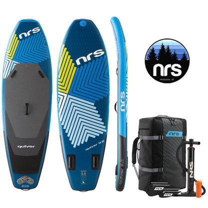 NRS QUIVER 9'8"x35" Inflatable Stand Up Paddle Board SUP