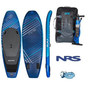 NRS QUIVER 9'8"x36" Inflatable Stand Up Paddle Board SUP 2018