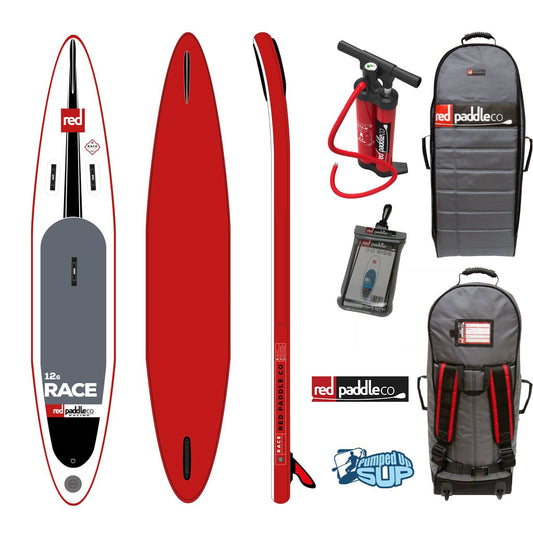 Red Paddle Co RACE MSL 12'6"x27" Inflatable Stand Up Paddle Board SUP 2017