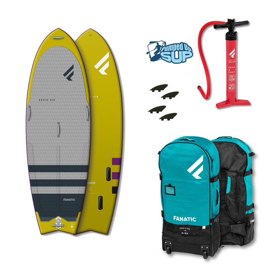 Fanatic Rapid Air Premium 9'6" Inflatable SUP