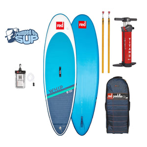 Red Paddle Co 8'10" WHIP Inflatable SUP 2021