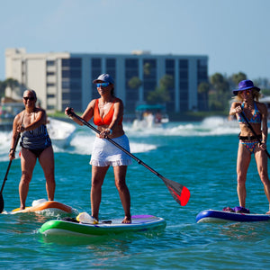 ERS CARBON 85 SUP PADDLE - 3 PIECE OR 1 PIECE OPTION (GEN3) - RED