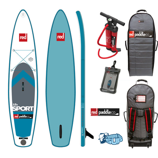 Red Paddle Co SPORT MSL 12'6"x30" Inflatable Stand Up Paddle Board SUP 2017