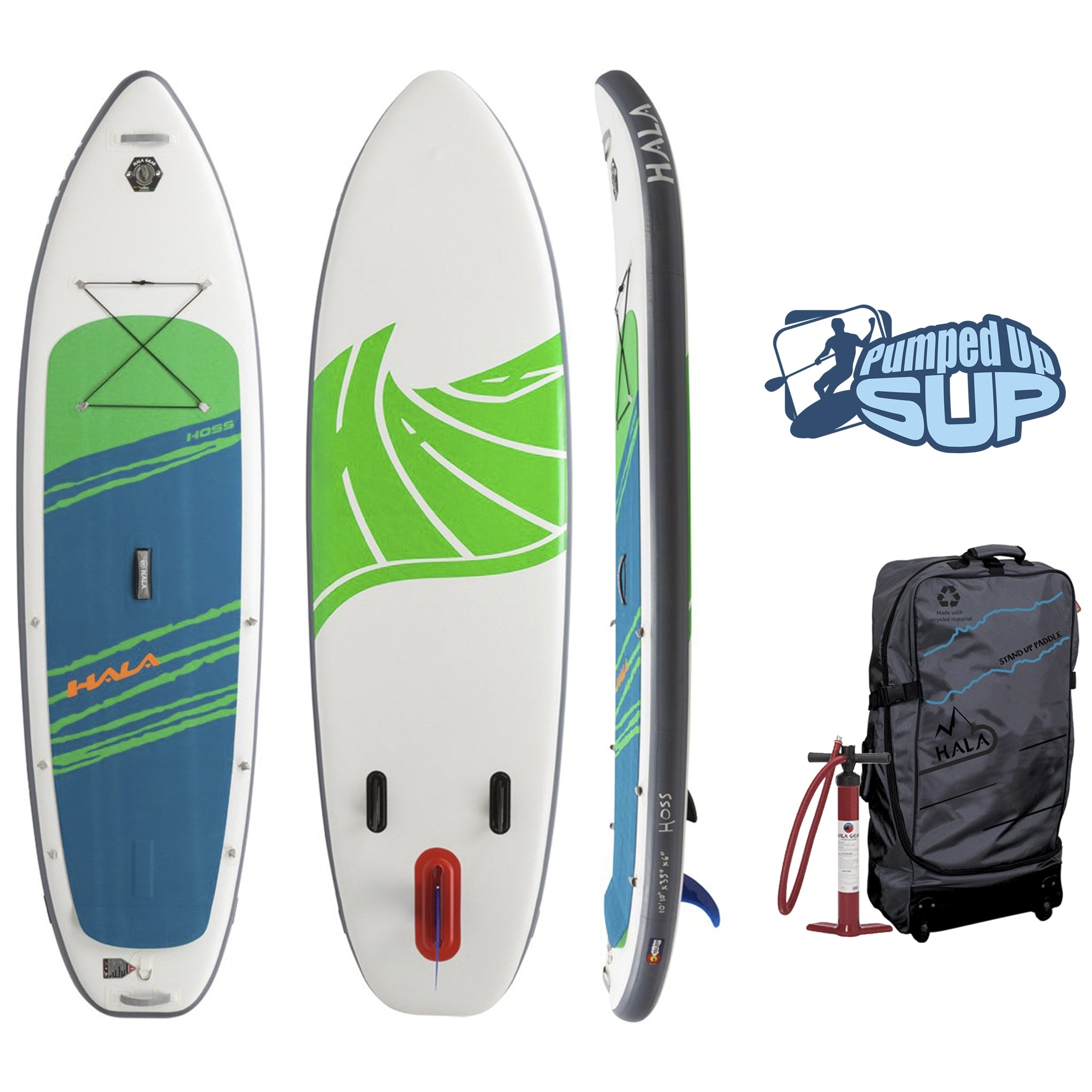 HALA HOSS Inflatable SUP (10'10" x 35" x 6") 2023