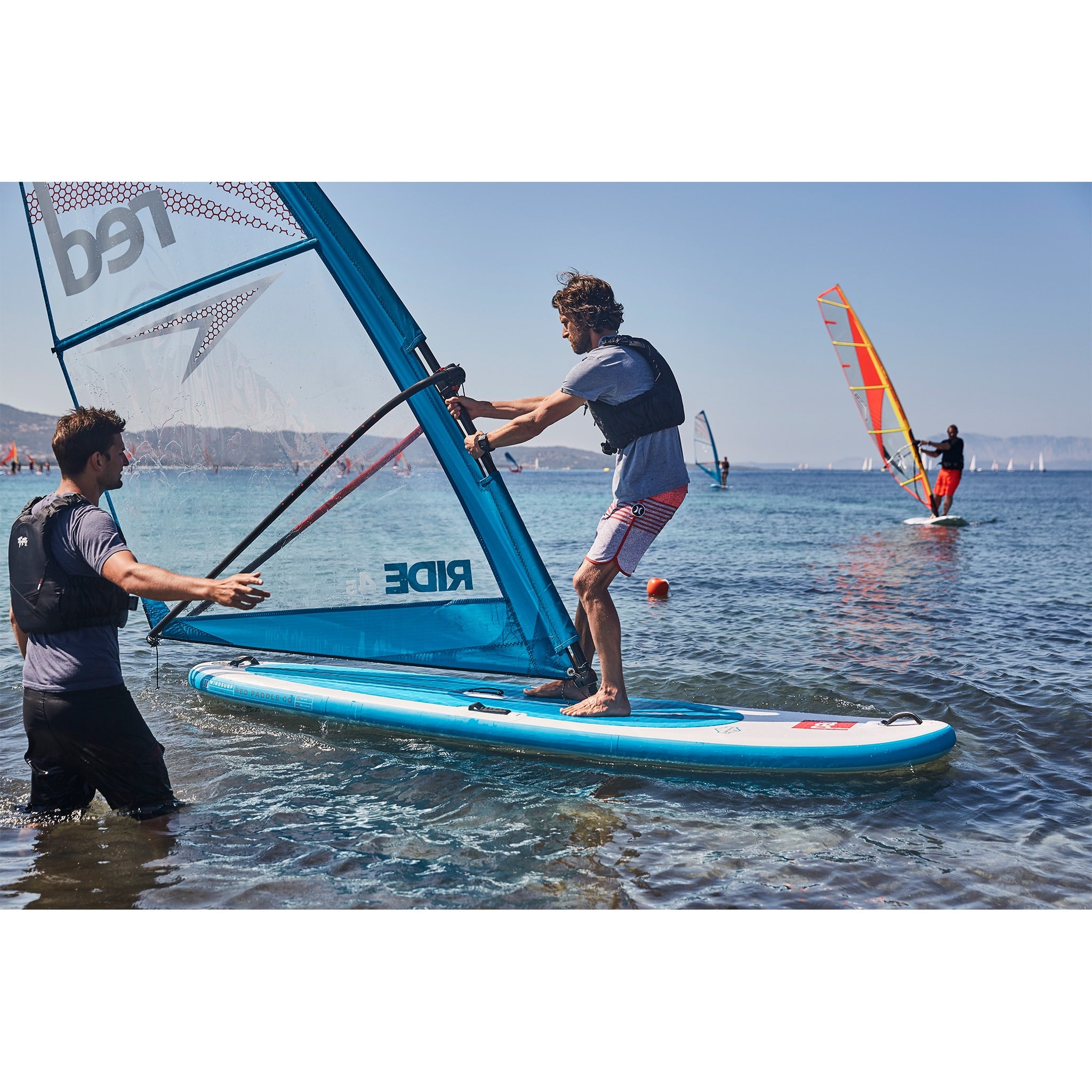 RED WINDSUP RIDE RIG