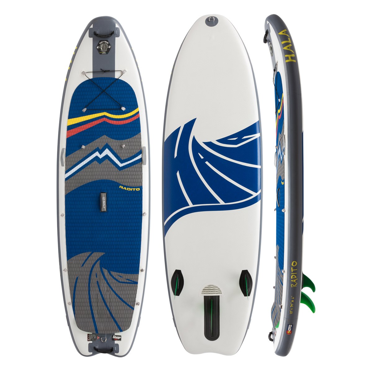 HALA RADITO Inflatable SUP (10'0" x 34" x 6")