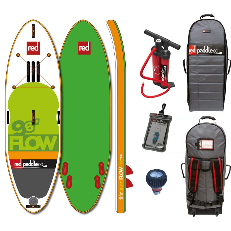 Red Paddle Co FLOW 9'6"x34" Inflatable Stand Up Paddle Board 2016