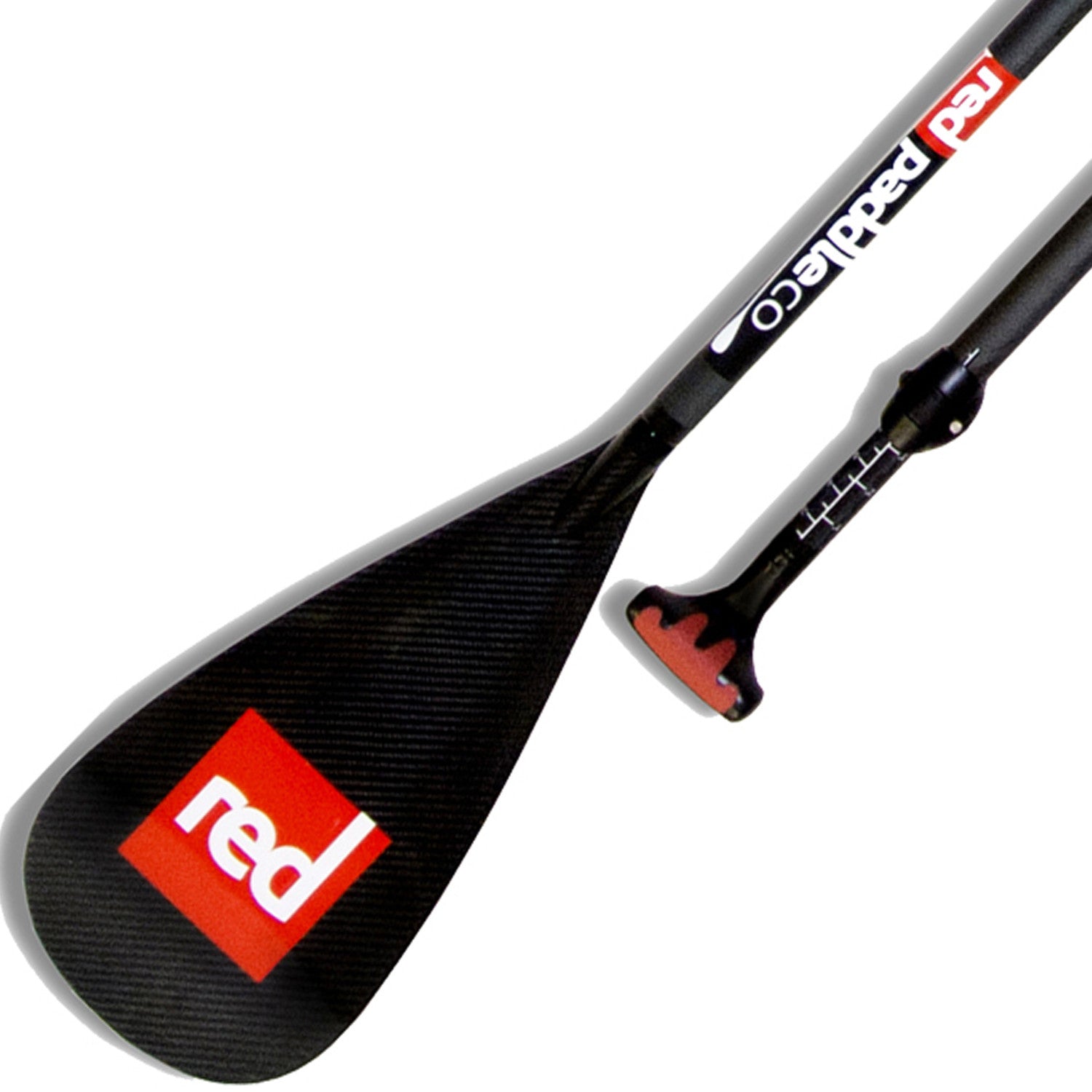 Red Color Paddle Red Paddle Co - Carbon / Fibreglass Composite Three Piece Adjustable P